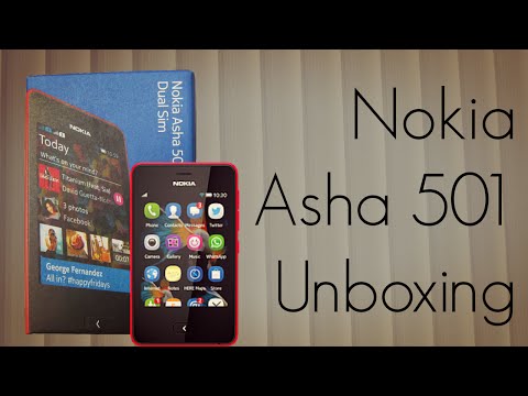 Nokia Asha 501 Unboxing - Indian Retail Unit - Most Smart Asha Phone