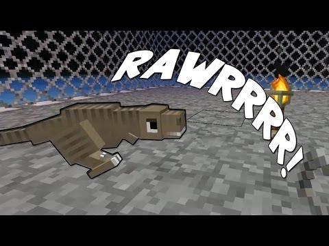 how to take care of a t rex in minecraft