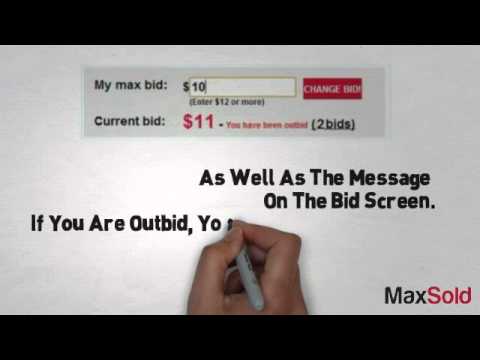 how to know maximum bid on ebay