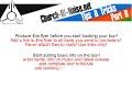 Tips &Tricks Part 2 - Booking Shows Is Marketing Step 1 -  by church-of-noise.net
