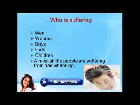 how to avoid white hair