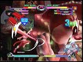 MvC2 Online (360): Brett (MSP) vs Slacker B (Ruby/Hood/Son) 8 .:12.13.09:.