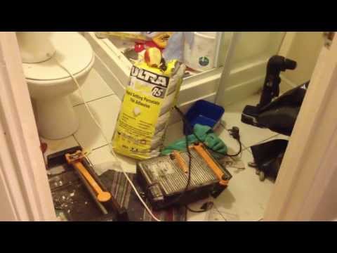 how to patch shower wall