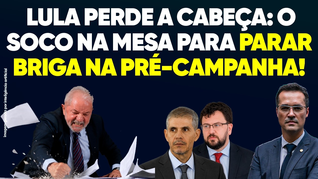 Lula Dá Soco na Mesa e Expõe Guerra Interna Que Racha Campanha!