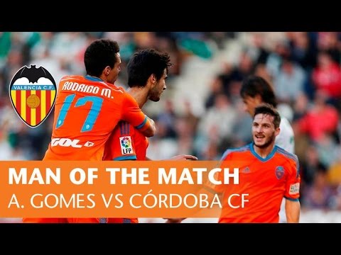 Man of the Match: André Gomes vs Córdoba CF (1-2, 21/2/15)