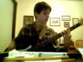 blink 182 here's your letter bass cover