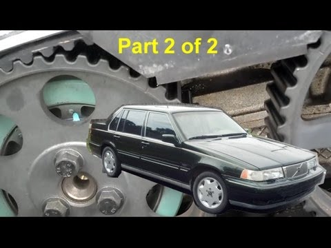Volvo 960, S90, V90 Timing Belt Replacement. Part 2 of 2 – Auto Repair Series