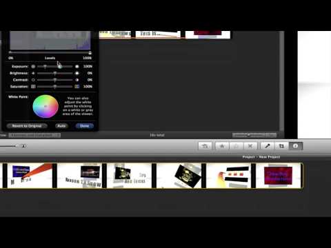 how to fasten imovie