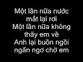 The Men cho em trong dem with lyrics