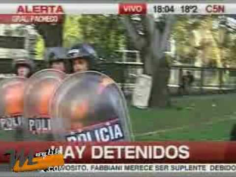 Interviene caballeria en ex terrabusi Kraft food
