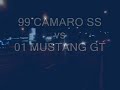 Camaro SS vs 2 Mustangs GT (Barquisimeto)