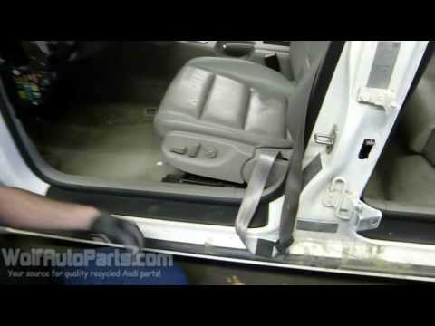 How to Remove the Front Seat –  B6/B7 Audi A4 2002-2008 (Wolf Auto Parts)