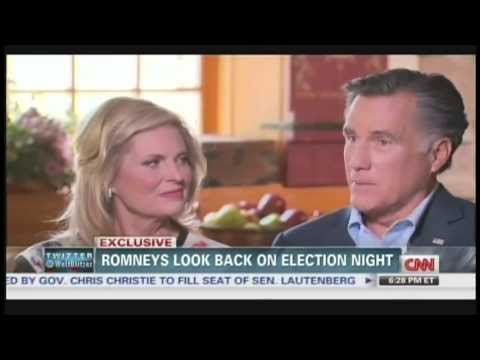 mitt romney - Gloria Borger interviews former Massachusetts Governor and former Republican presidential candidate Mitt Romney and his wife Ann from Park City, Utah. Thursd...