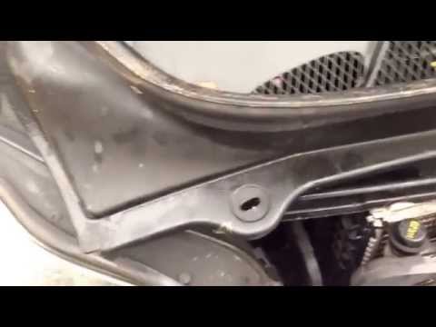 how to drain water from volvo xc90