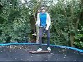 tom and nck the chavs trampoline sesh