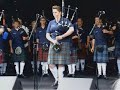 National youth pipe band playing Hornpipes