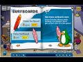 Club Penguin Sports Catalog Secrets for August 2008