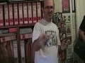 Vittore Baroni with the Nocturnal Emissions crowbar