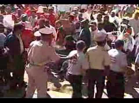 Riot in Belize