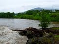 Bulkley River at Morricetown/Smithers flood June 2007