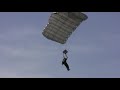 jgsdf airborne landing demonstration 陸自第1空挺団降下展示