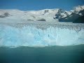 パタゴニアの氷河が崩れ落ちる瞬間！！激写！！