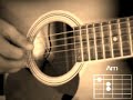 how to play dust in the wind on the guitar