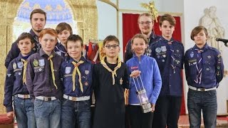 Z Vídně přímo do Mohelnice, skauti přivezli betlémské světlo