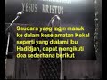 Ibu Siti Hadidja bertobat, menerima Yesus. PART6 Ibu Siti Hadidja bertobat, menerima Yesus. PART6