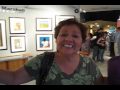 Adventure Goddess in Laguna  Beach enjoying the Art Festival