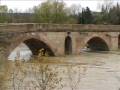 nubifragio a Roma (11 dic 2008): il Tevere a Ponte Milvio