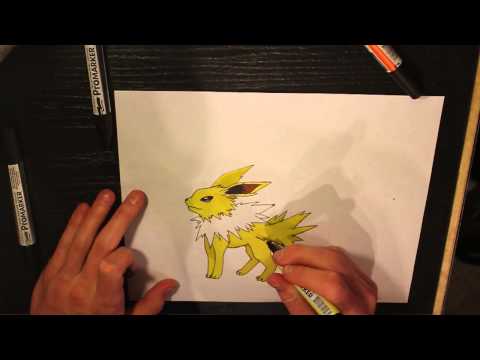 how to draw jolteon