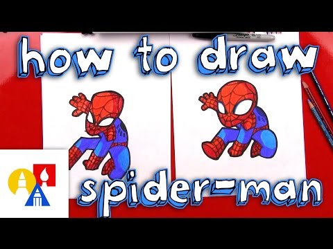 video-linktoworks-How To Draw Cartoon Spider-Man - YouTube