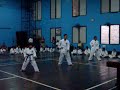 - TAEKWONDO -FRONT KICK FOLLOWED BY LOW BLOCK