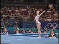 Andreea Raducan - 2000 Olympics Team Finals - Floor Exercise