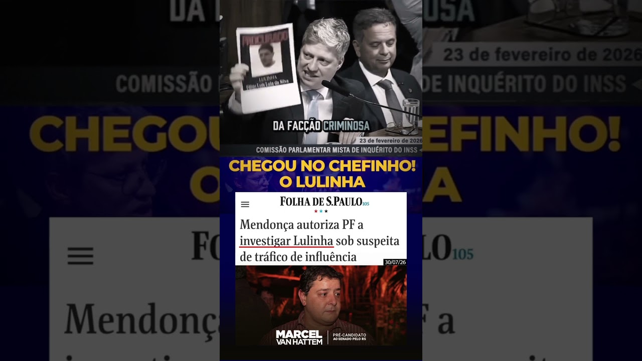 Mendonça autoriza PF investigar Lulinha... eu avisei!