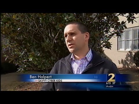 Ben Halpert, Savvy Cyber Kids WSB-TV Interview - Sexting