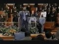Dr. Rayford T. Iglehart sings with Bishop Paul S. Morton