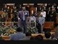 Dr. Rayford T. Iglehart sings with Bishop Paul S. Morton