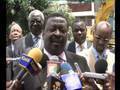 Ruto accusing his counterparts on Waki report.