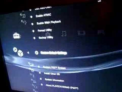 how to reset ps3 hdmi