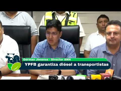 YPFB garantiza abastecimiento de diésel para los transportistas