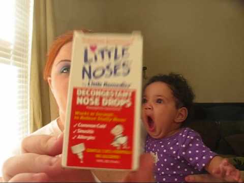 how to administer saline drops to an infant