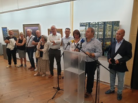 Inauguración Exposición Homenaje Póstumo Carlos Silva.