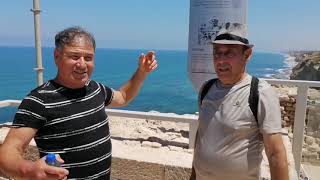 فريق المسارات المقدسي... قلعة ارسوف شمال يافا