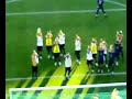 Saludo del Atalanta a sus aficionados
