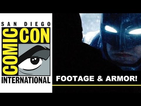 Ben - Today, a sneak peek of that Comic Con 2014 Batman vs Superman Footage and Ben Affleck's armored Batman suit! http://bit.ly/subscribeBTT Comic Con 2014 saw some footage from Batman vs Superman...
