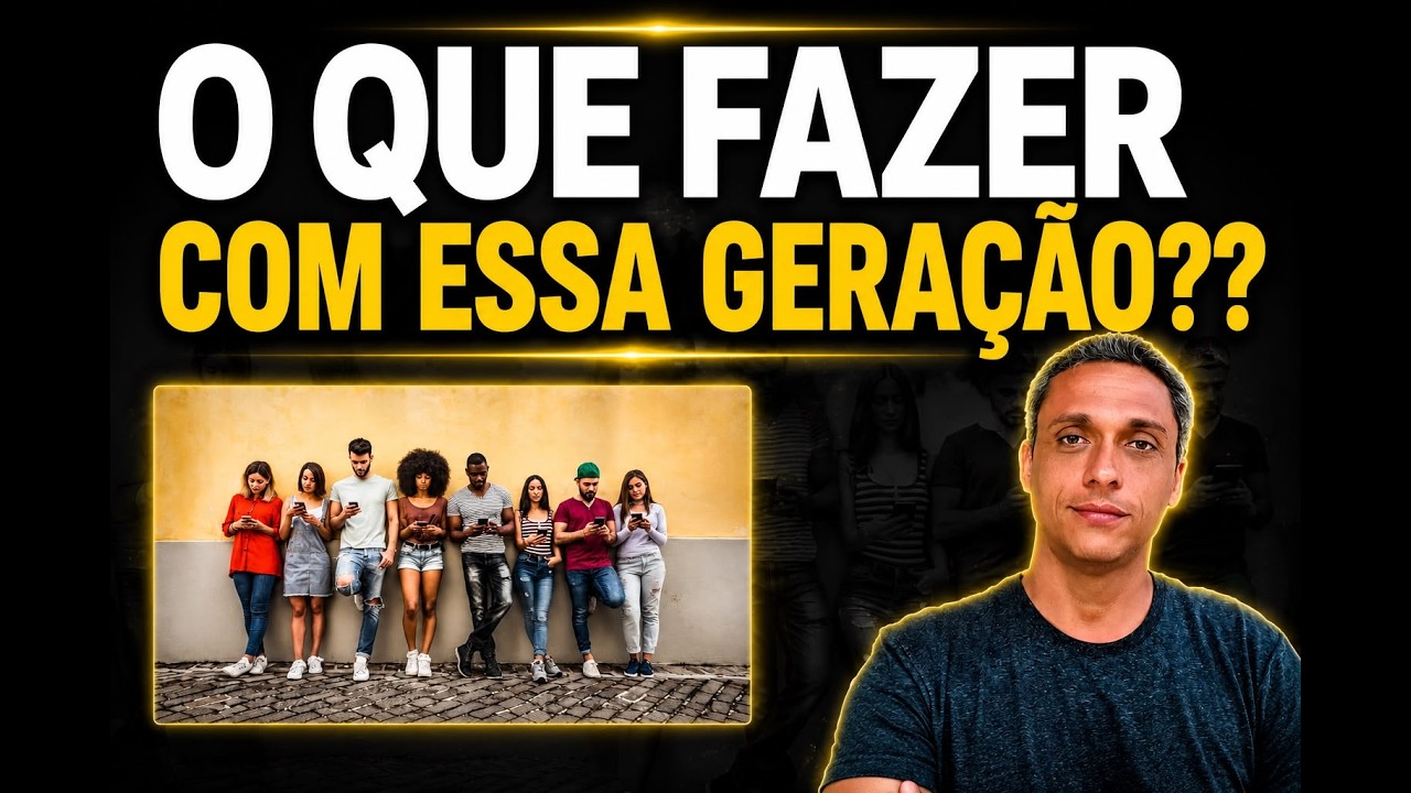 O maior problema que estamos ignorando - O que fazer com essa geração?