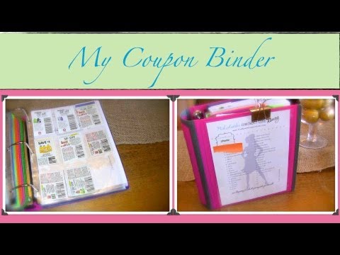 how to organize coupons