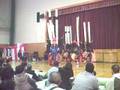 金津流石関鹿踊りの「鉄砲躍り」
